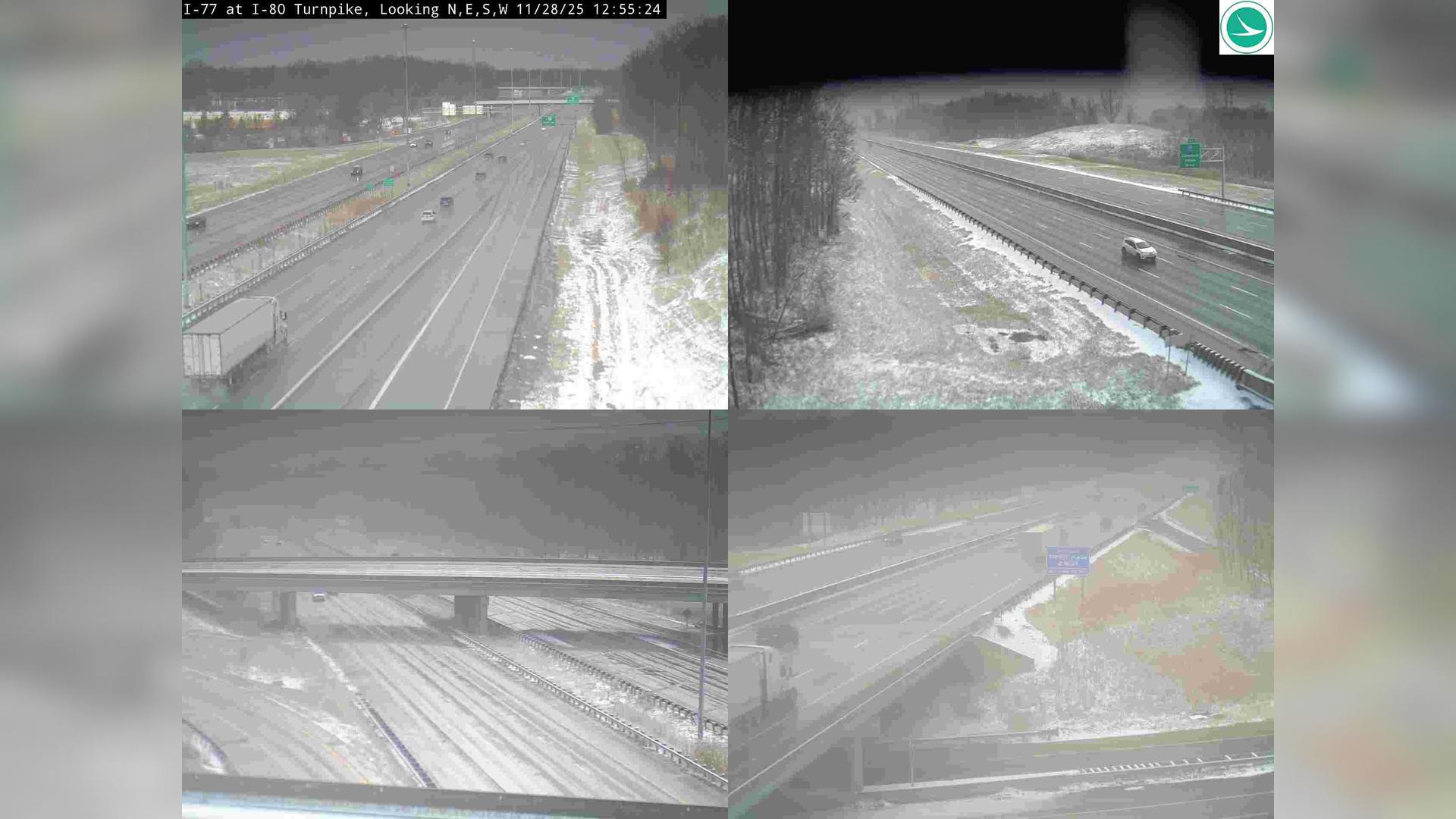 Traffic Cam Richfield: I-77 at I-80 Turnpike Player