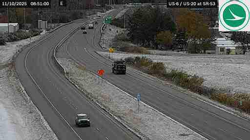 Traffic Cam Fremont: US-6 - US-20 at SR-53 Player