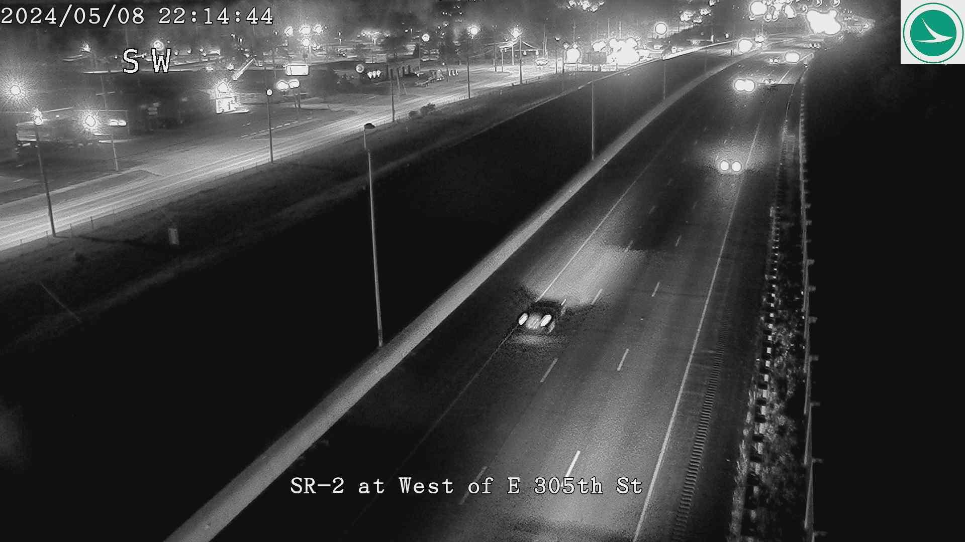 Wickliffe: SR-2 at West of E 305th St Traffic Camera