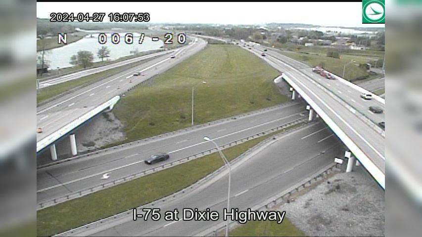 Traffic Cam West Carrollton: I-75 at Dixie Highway Player
