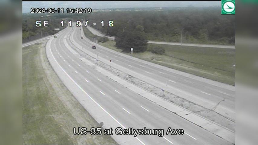 Dayton: US-35 at Gettysburg Ave Traffic Camera