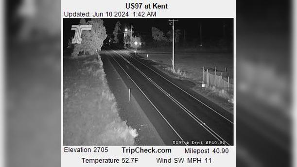 Kent: US 97 at Traffic Camera