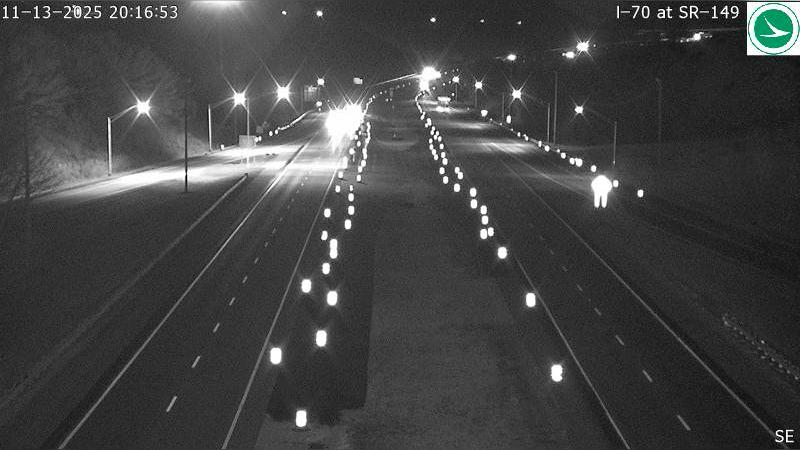 Traffic Cam Morristown Historic District: I-70 at SR-149 Player