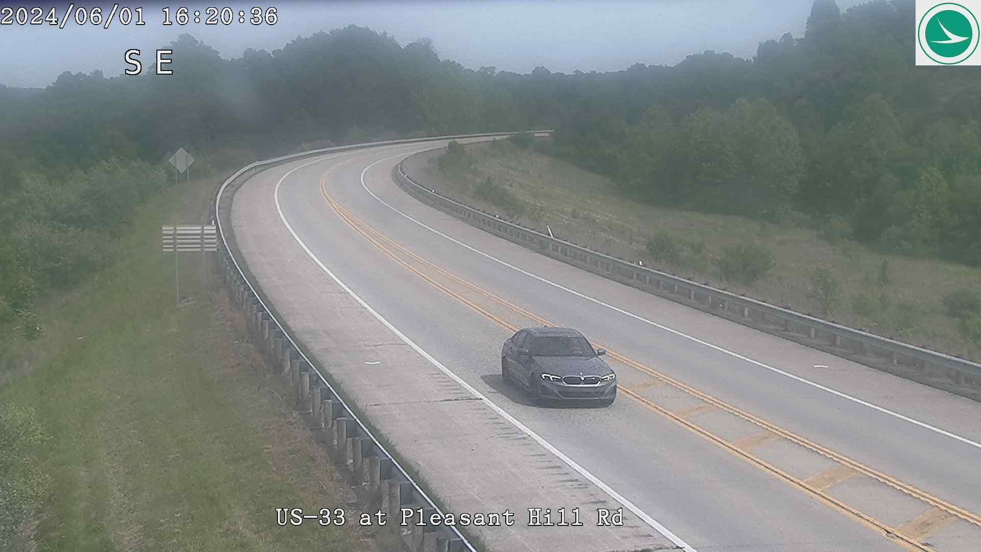 Valley View: US-33 at Pleasant Hill Rd Traffic Camera