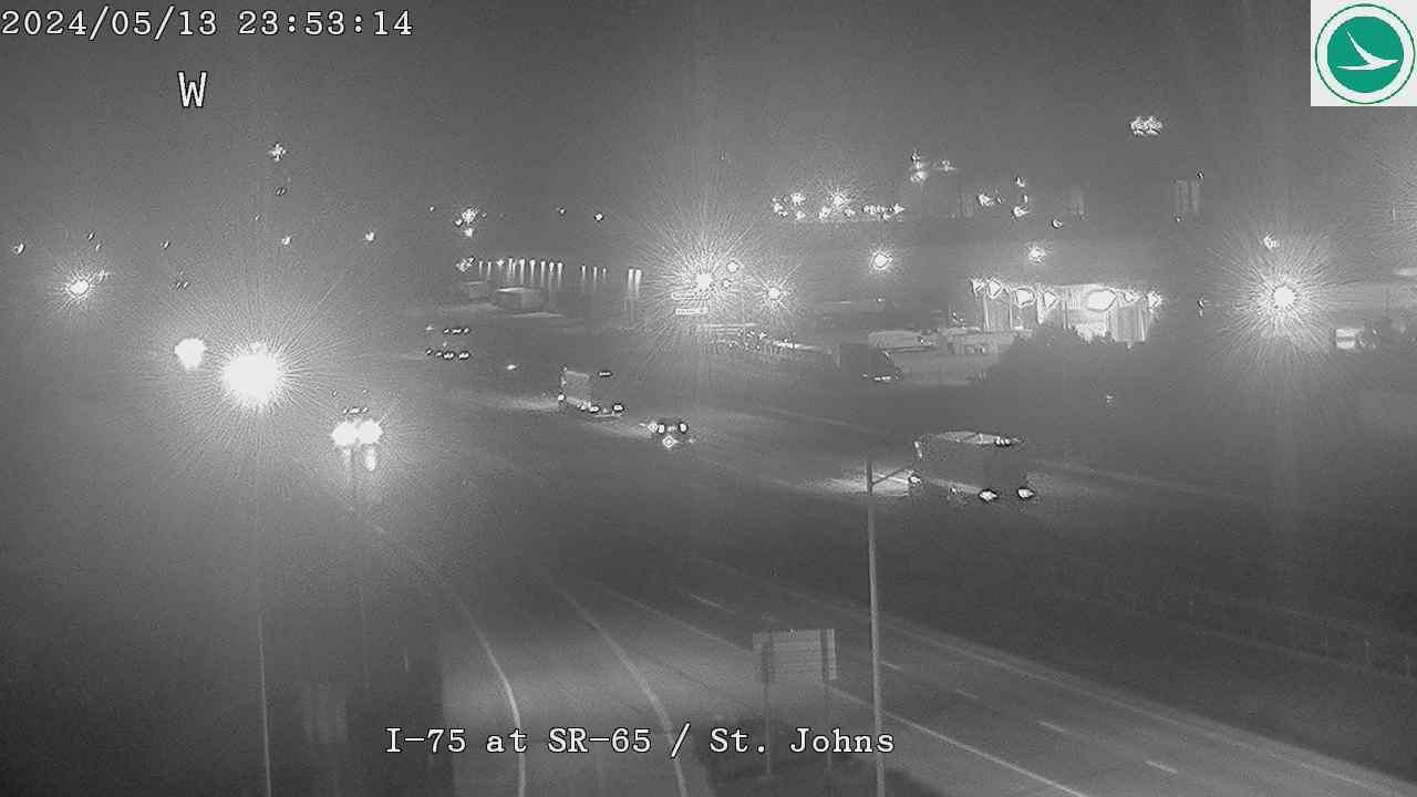 Traffic Cam Lima: I-75 at SR-65 - St. Johns Rd Player