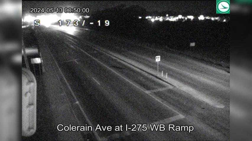 Traffic Cam Bevis: Colerain Ave at I-275 WB Ramp Player