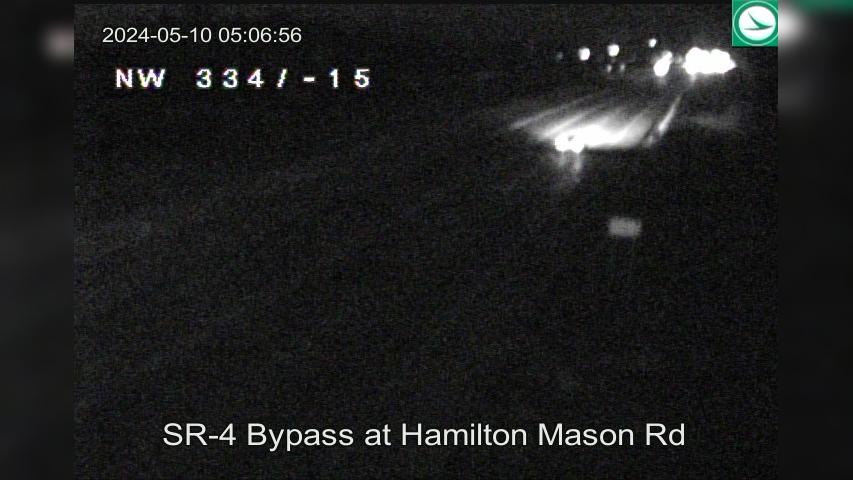 Belmont: SR-4 Bypass at Hamilton Mason Rd Traffic Camera
