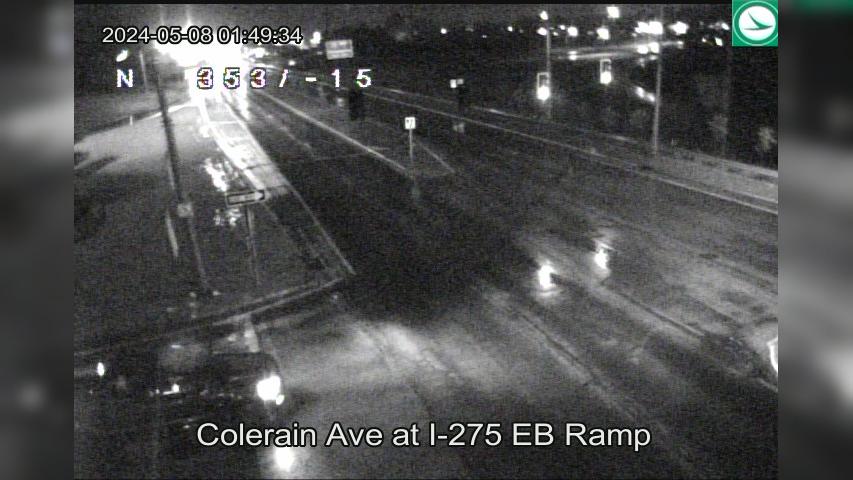 Traffic Cam Bevis: Colerain Ave at I-275 EB Ramp Player