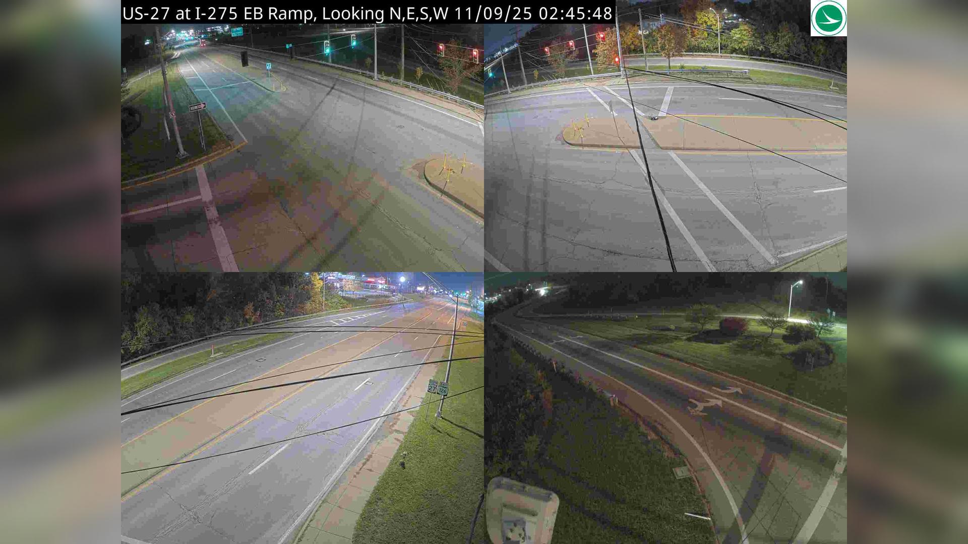 Traffic Cam Bevis: Colerain Ave at I-275 EB Ramp Player