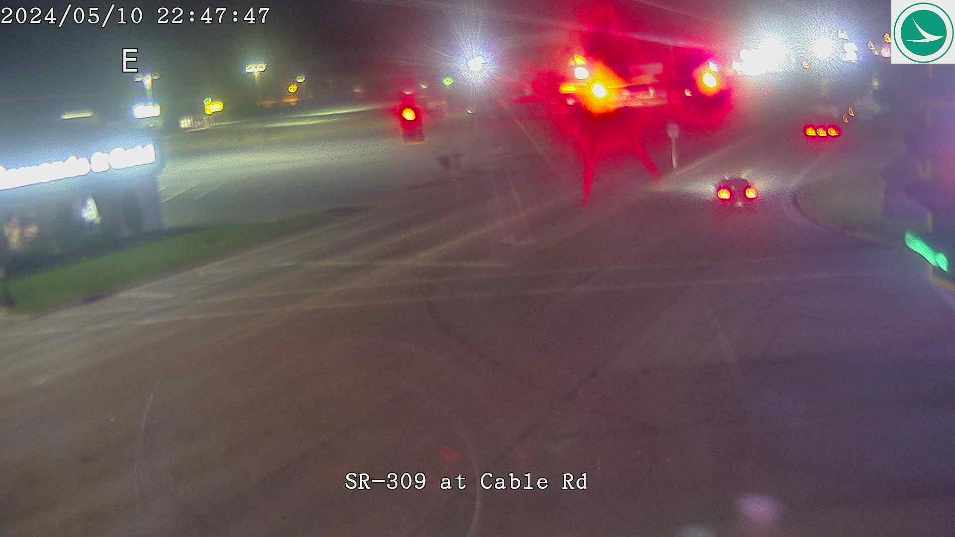 Traffic Cam Lima: SR-309 at N Cable Rd Player
