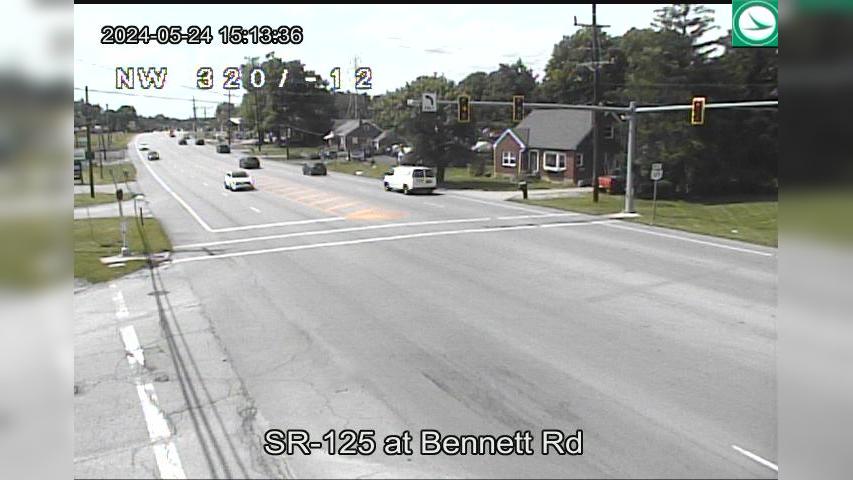 Traffic Cam Merwin: SR-125 at Bennett Rd Player