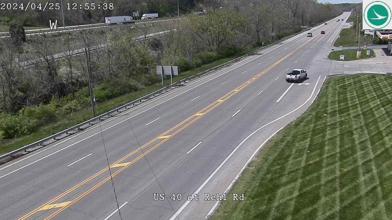 Traffic Cam Licking View: US-40 at Rehl Rd Player