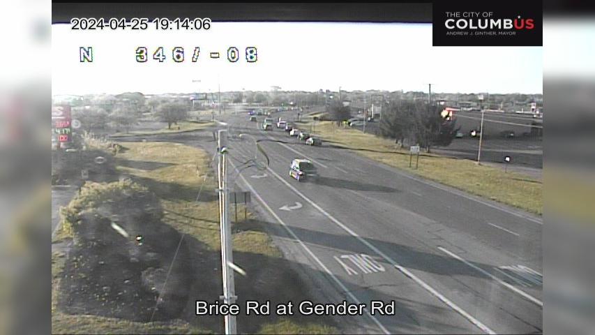 Traffic Cam Columbus: City of - Brice Rd at Gender Rd Player
