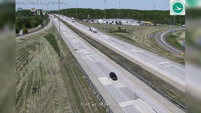 Traffic Cam Shively Corners: I-80 at SR-46 Player