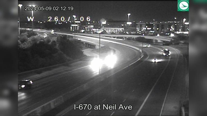 Traffic Cam Park Street District: I-670 at Neil Ave Player
