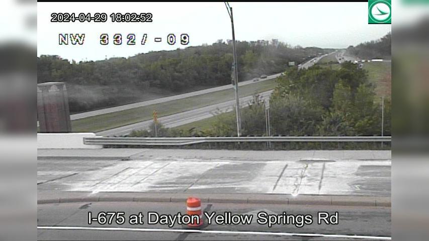 Traffic Cam Fairborn: I-675 at Dayton Yellow Springs Rd Player