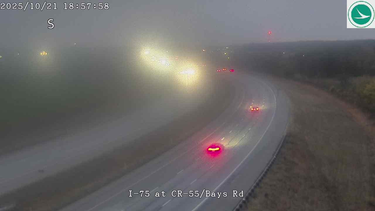 Traffic Cam Mungen: I-75 at CR-55/Bays Rd Player