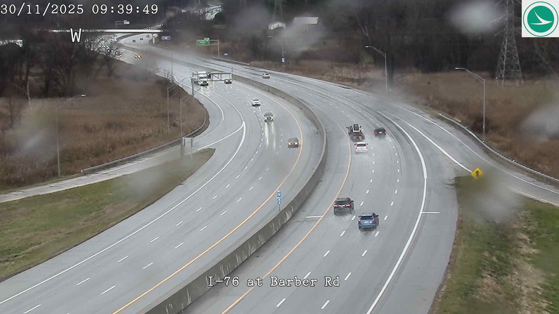 Traffic Cam Norton: I-76 at Barber Rd Player