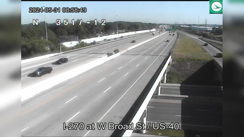 Traffic Cam Valleyview: I-270 at Broad St/US-40 Player