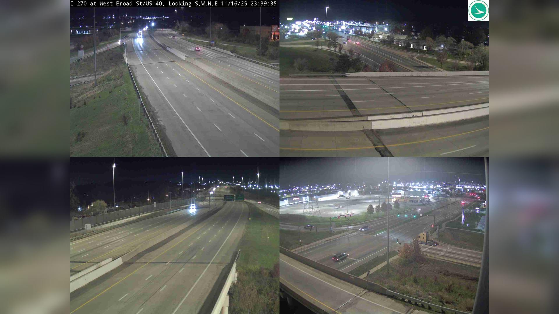 Traffic Cam Valleyview: I-270 at Broad St/US-40 Player