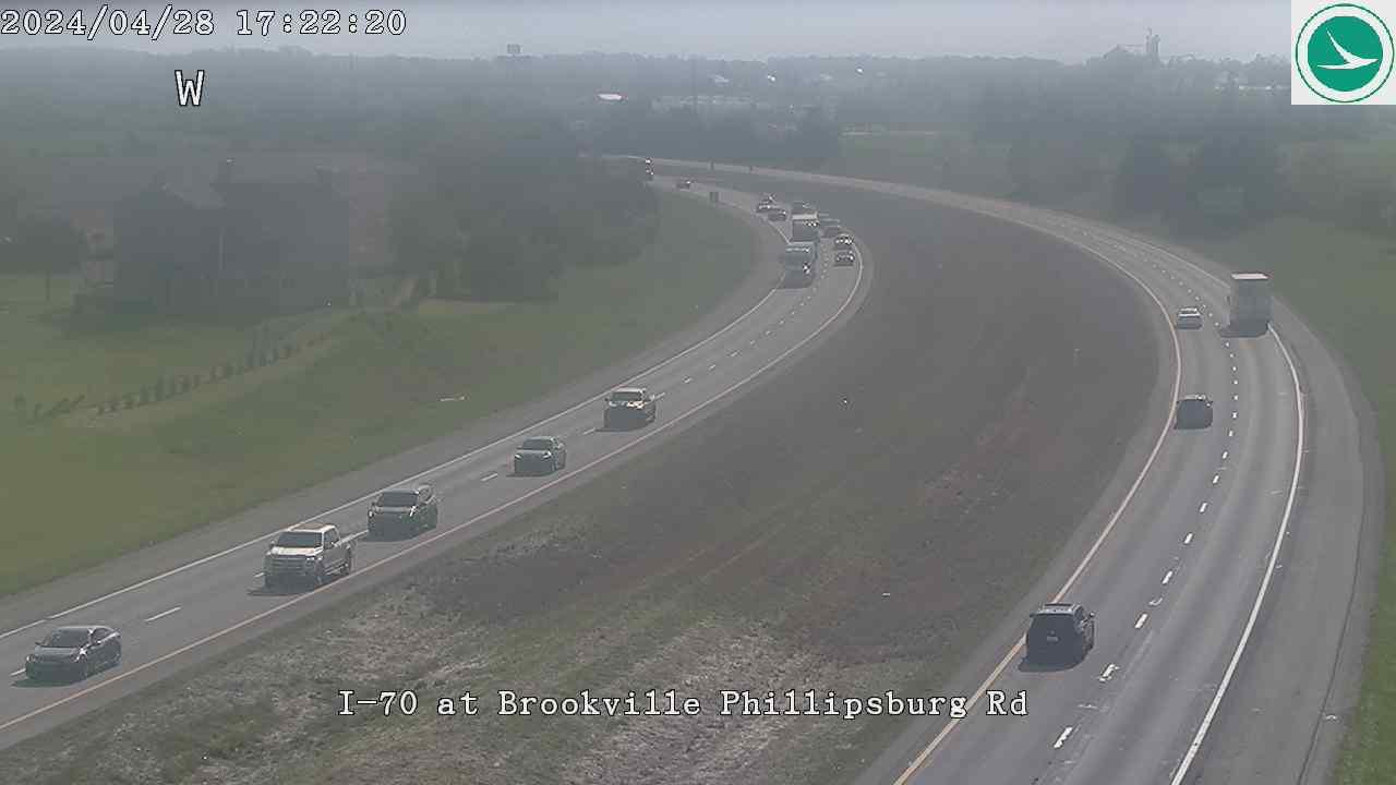Arlington: I-70 at Brookville Phillipsburg Rd Traffic Camera