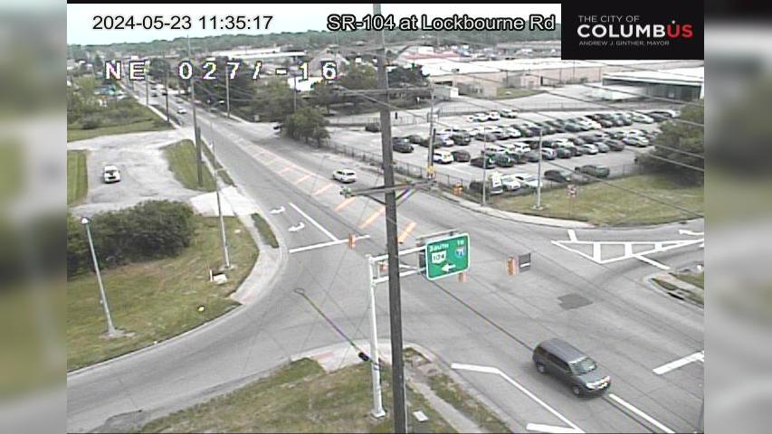 Traffic Cam South Columbus: City of Columbus) SR-104 at Lockbourne Rd Player