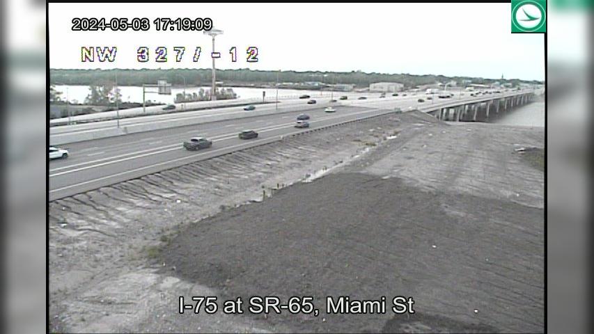 Toledo: I-75 at SR-65, Miami St Traffic Camera