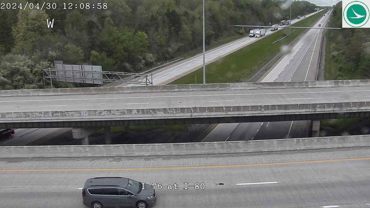 North Jackson: I-76 at I-80 Traffic Camera