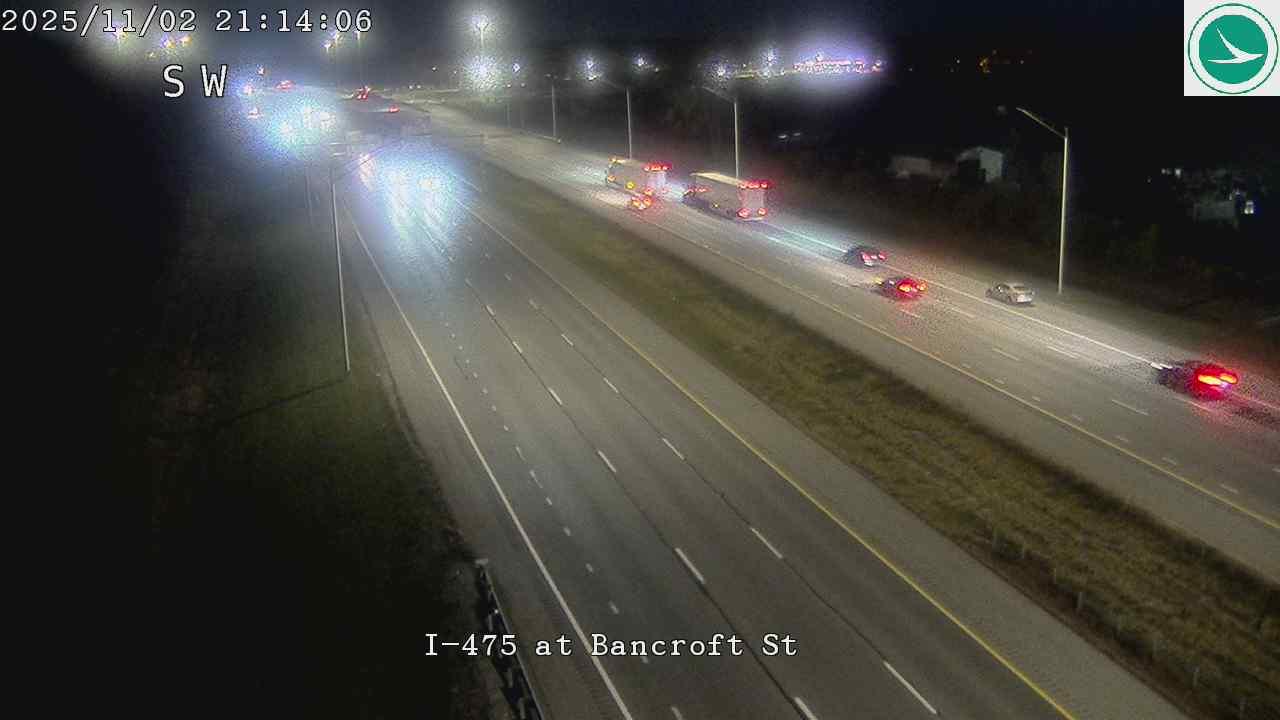 Traffic Cam Central Avenue Park: I-475 at Bancroft St Player