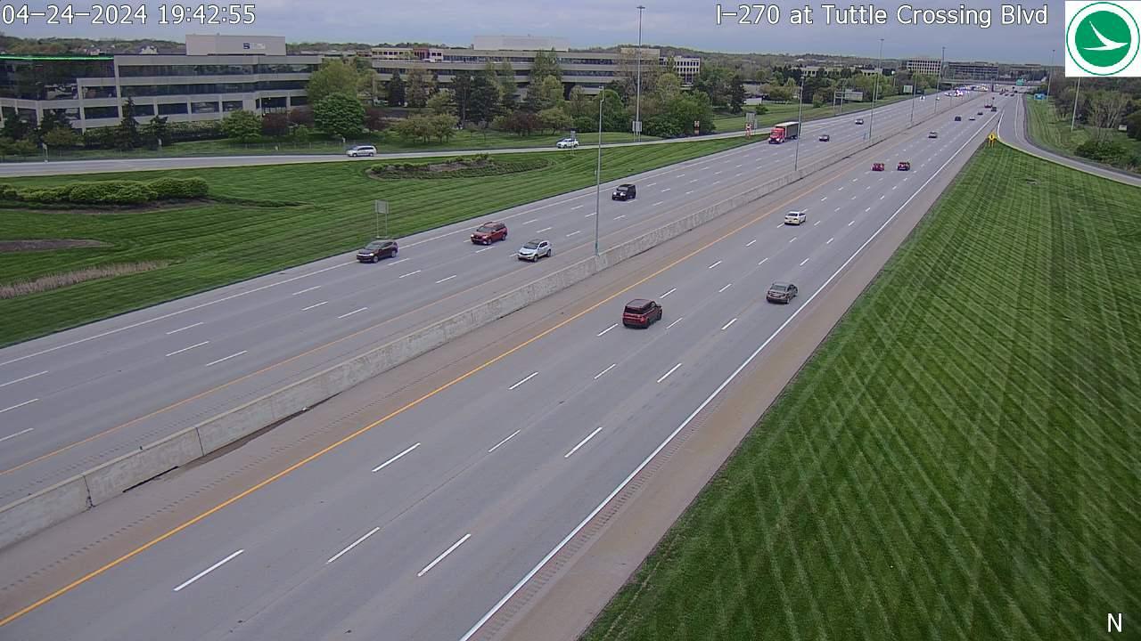 Traffic Cam Columbus: I-270 at Tuttle Crossing Player