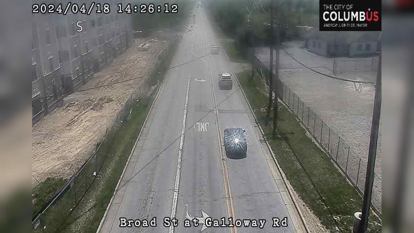 Traffic Cam Columbus: City of - Broad St at Galloway Rd Player