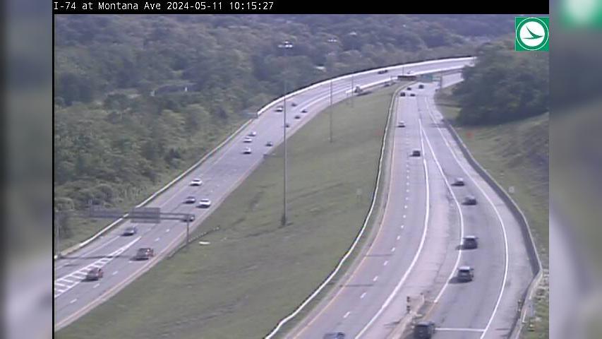 Traffic Cam Villages at Roll Hill: I-74 at Montana Ave Player