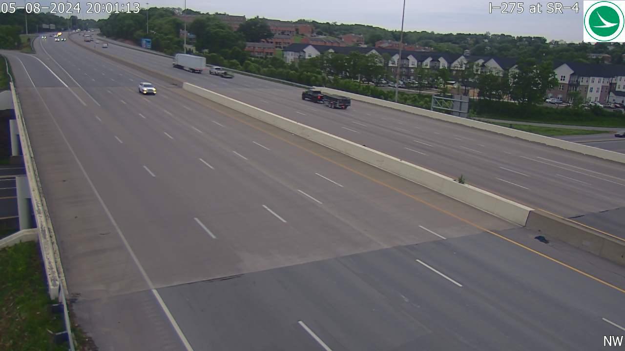 Springdale: I-275 at SR-4 (East) Traffic Camera