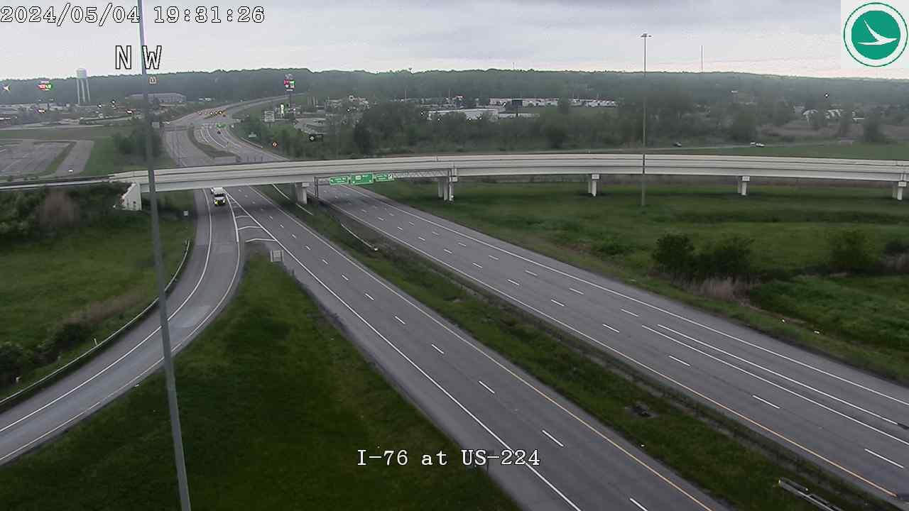 Westfield Center: I-76 at US-224 - I-71 Traffic Camera