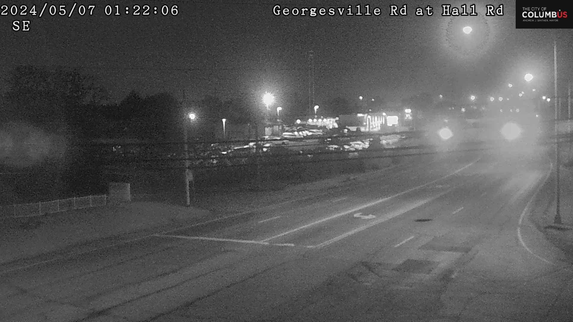 Traffic Cam Columbus: City of - Georgesville Rd at Hall Rd Player