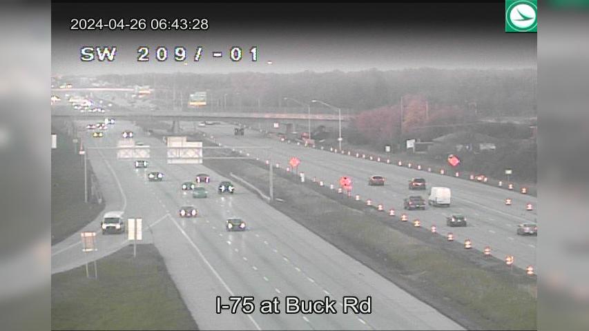 Traffic Cam Rossford: I-75 at Buck Rd Player