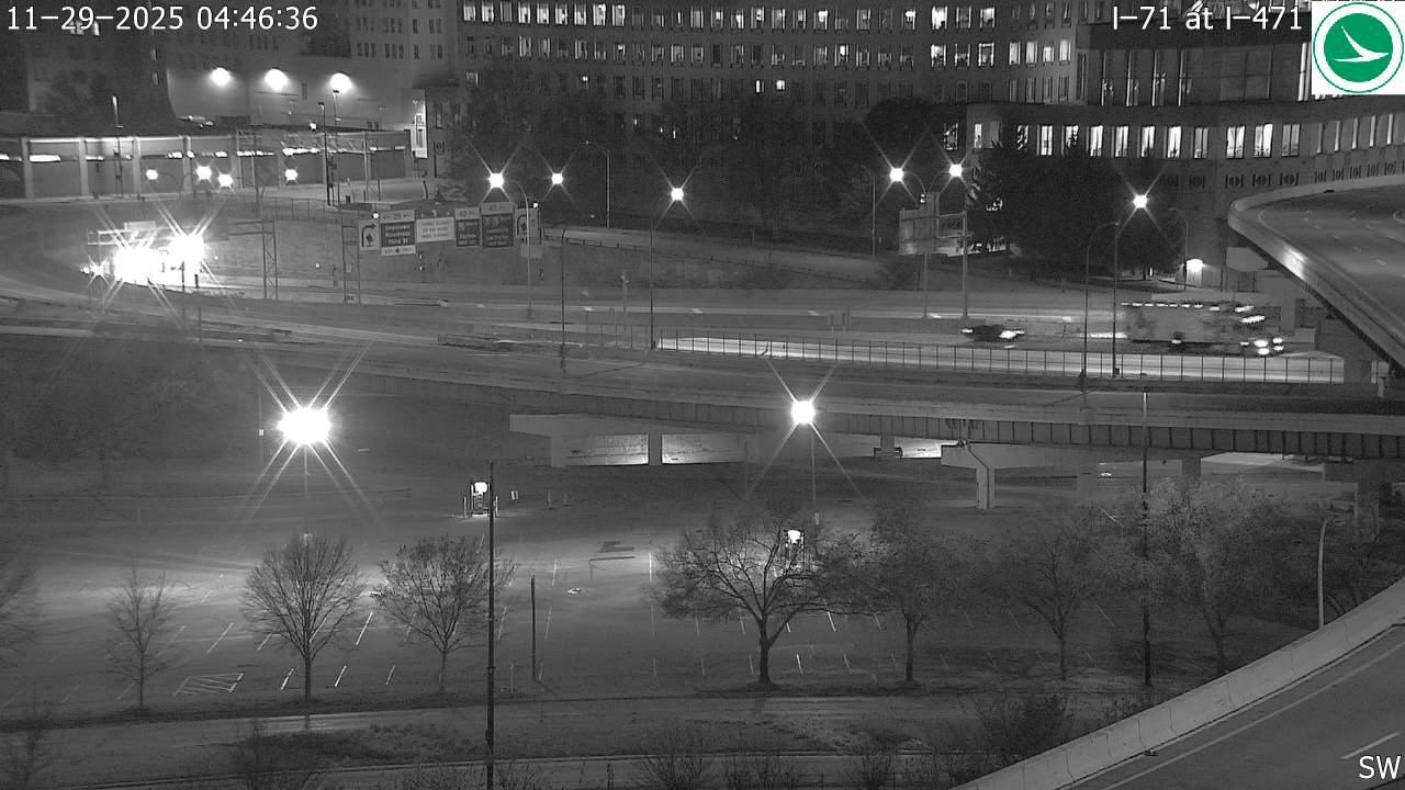 Mount Adams: I-71 at I-471 (Van Meter St) Traffic Camera