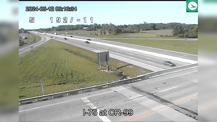 Findlay: I-75 at CR-99 Traffic Camera