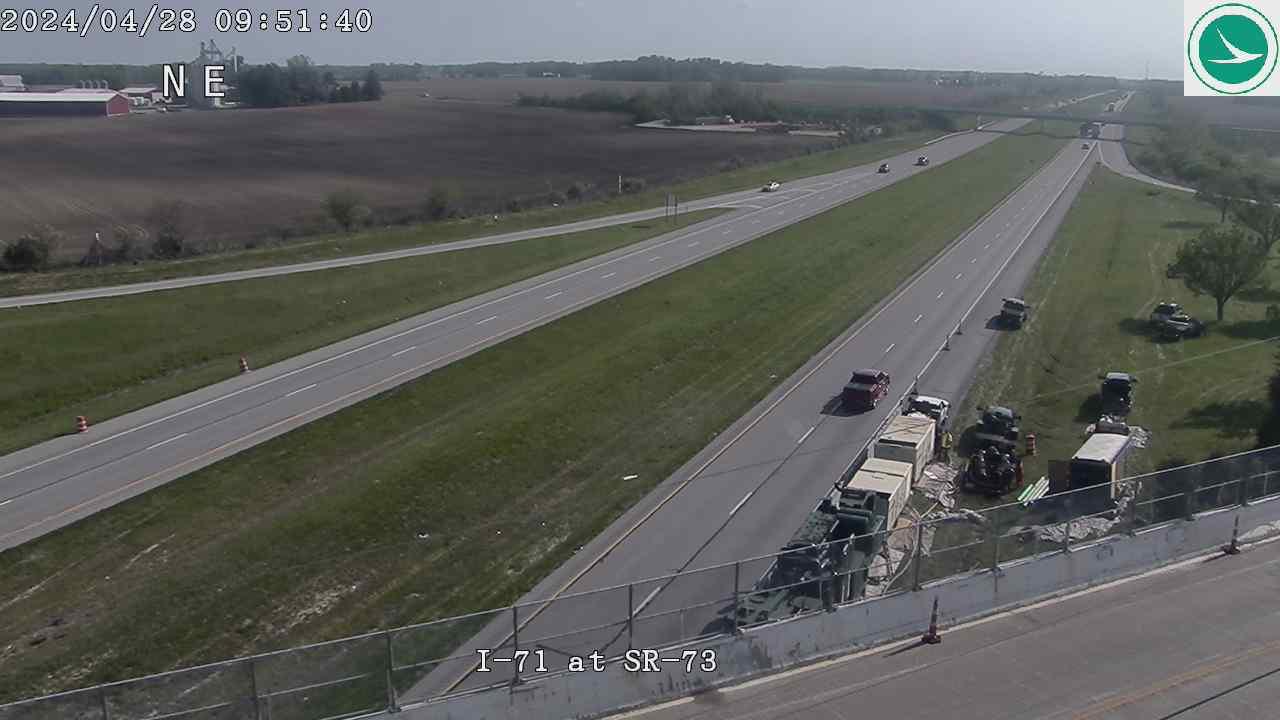 Kingman: I-71 at SR-73 Traffic Camera