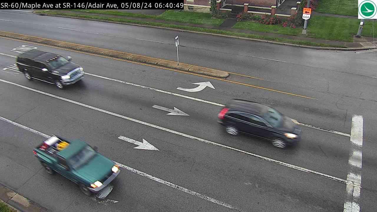 McIntire Terrace Historic District: SR-60/Maple Ave at SR-146/Adair Ave Traffic Camera