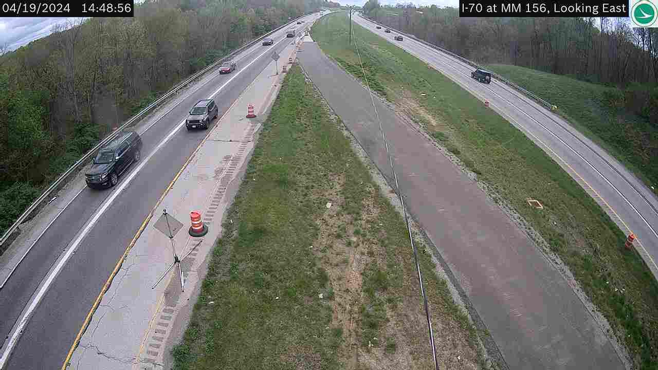 Traffic Cam Pleasant Grove: I-70 at MM 156, Looking West Player