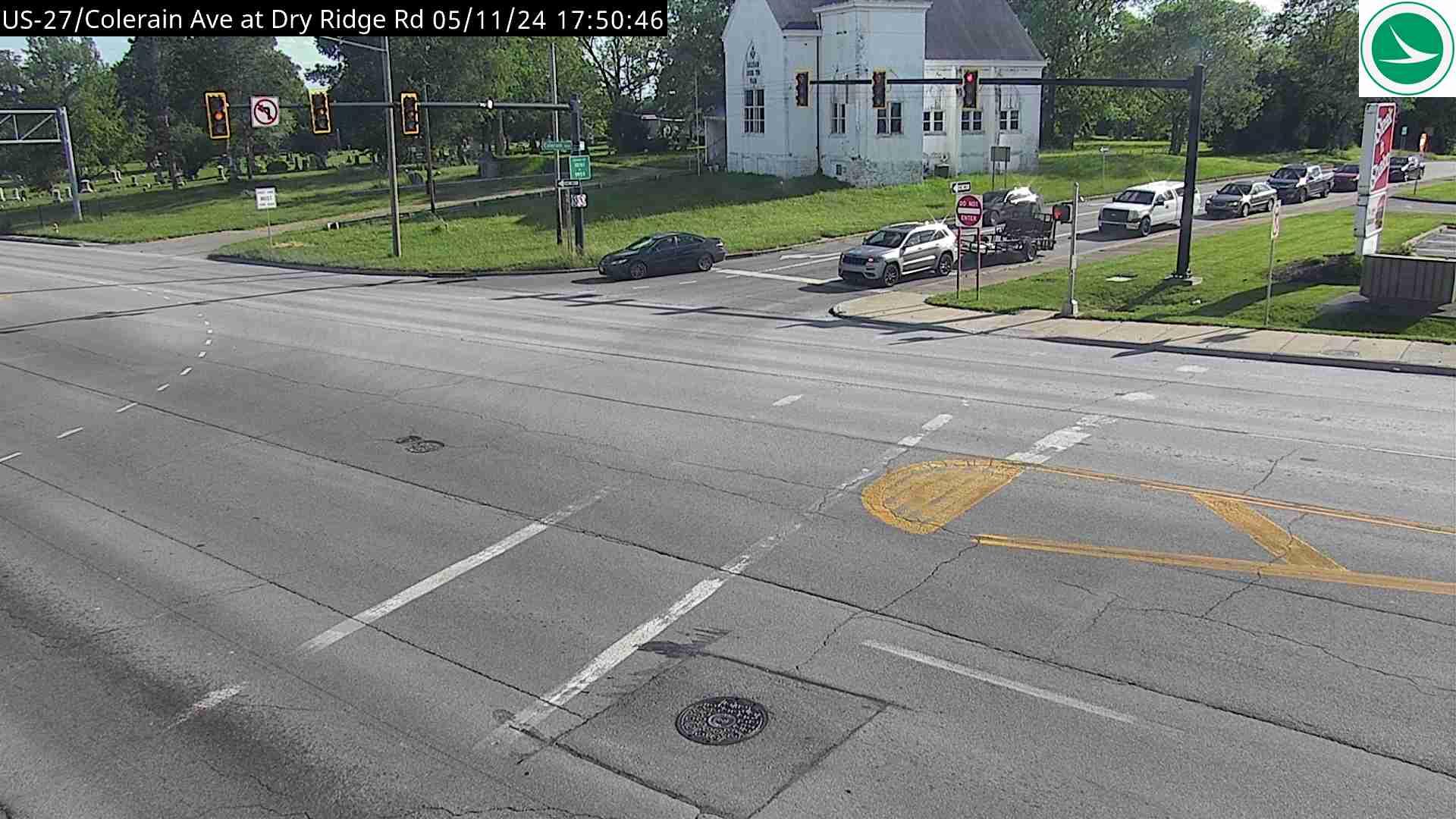 Traffic Cam Bevis: US-27/Colerain Ave at Dry Ridge Rd Player