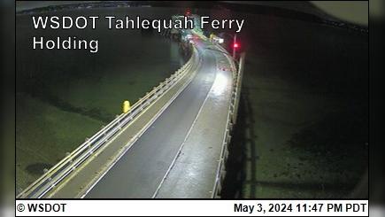 Tahlequah › South: WSF - Ferry Holding Traffic Camera