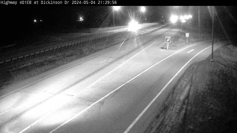 Leeds and the Thousand Islands: Highway 401 near Dickinson Rd Traffic Camera