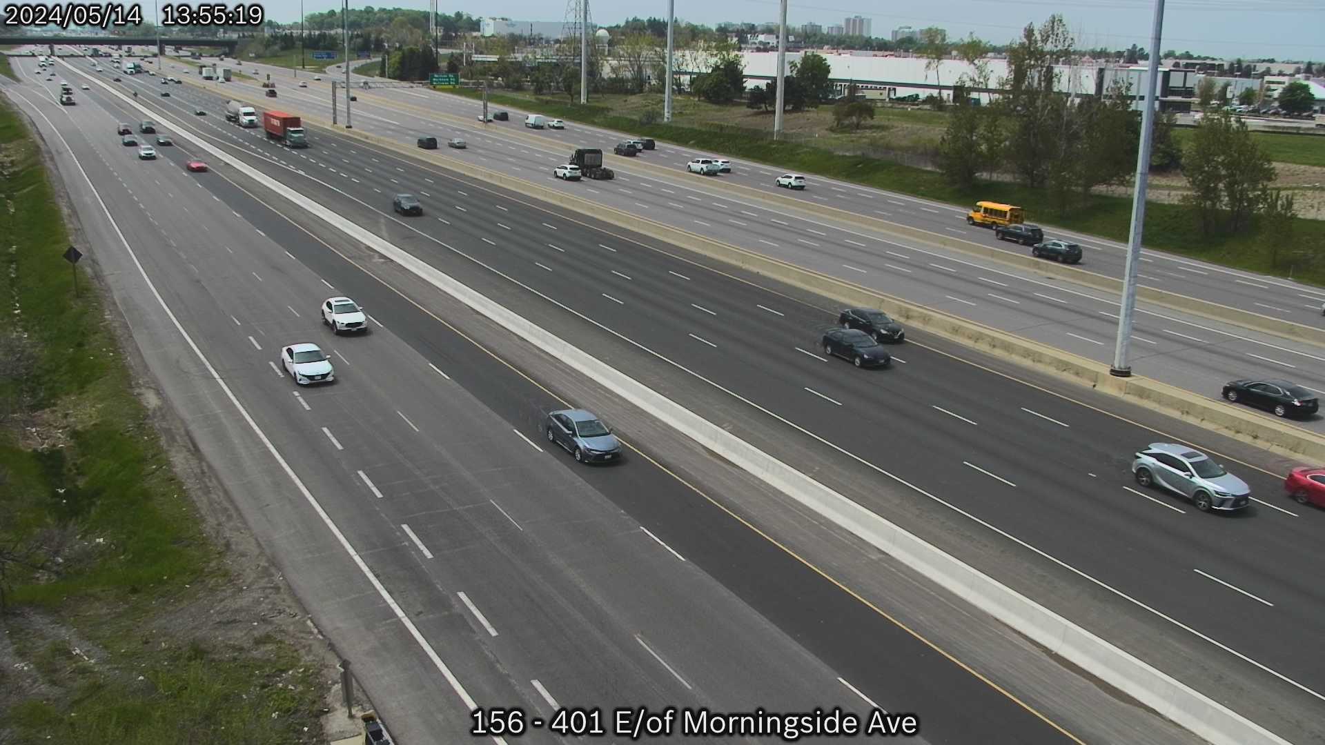 Traffic Cam Highway 401 near Conlins Road Player