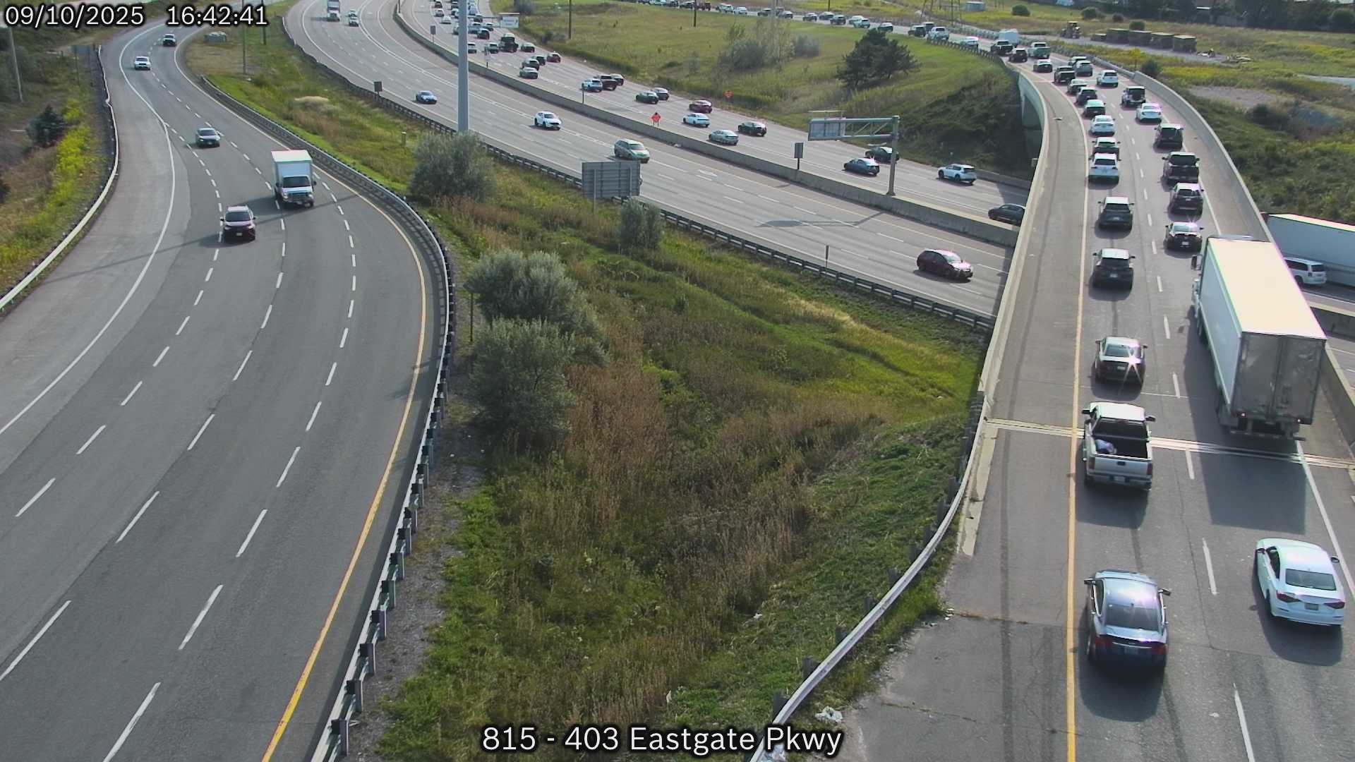 Traffic Cam Highway 403 near Eastgate Parkway Player