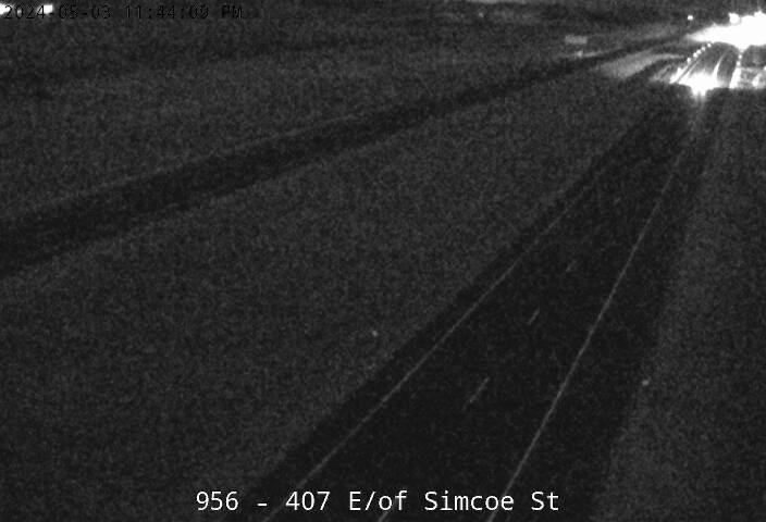 Traffic Cam 407 East of Simcoe Street Player