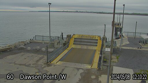 Wolfe Island Ferry - Dawson Point Terminal (Winter) Traffic Camera