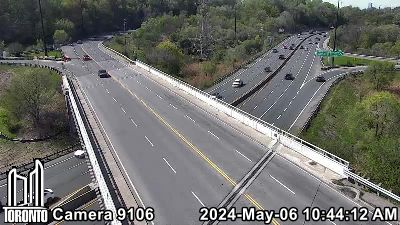 Traffic Cam Don Valley Parkway near Don Mills Rd Player