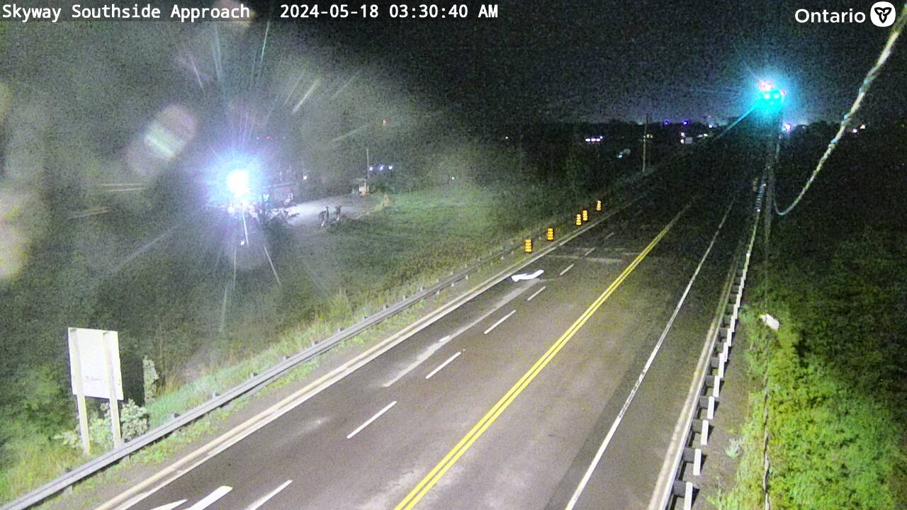 Traffic Cam Highway 49 South of Quinte Skyway Bridge - North Player